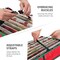 Wrapping Paper Storage Containers - 40 Inch Gift Wrapping Organizer Storage W/Interior Pockets - Fits 24 Standard Rolls of Wrapping Paper, Bows, and Ribbons